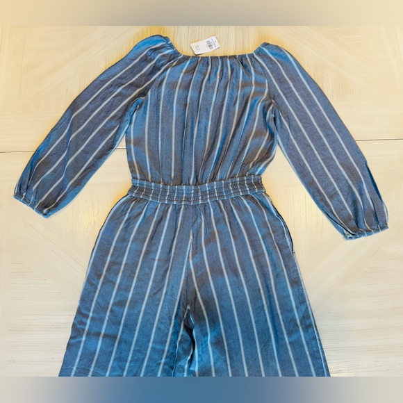 Abercrombie Kids Striped Long Sleeve Jumpsuit – Juniors Size 13/14 (NWT) - Picture 13 of 15
